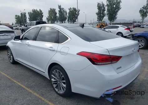 2015 Hyundai Genesis 3.8 from USA, damaged, VIN KMHGN4JEXFU045249